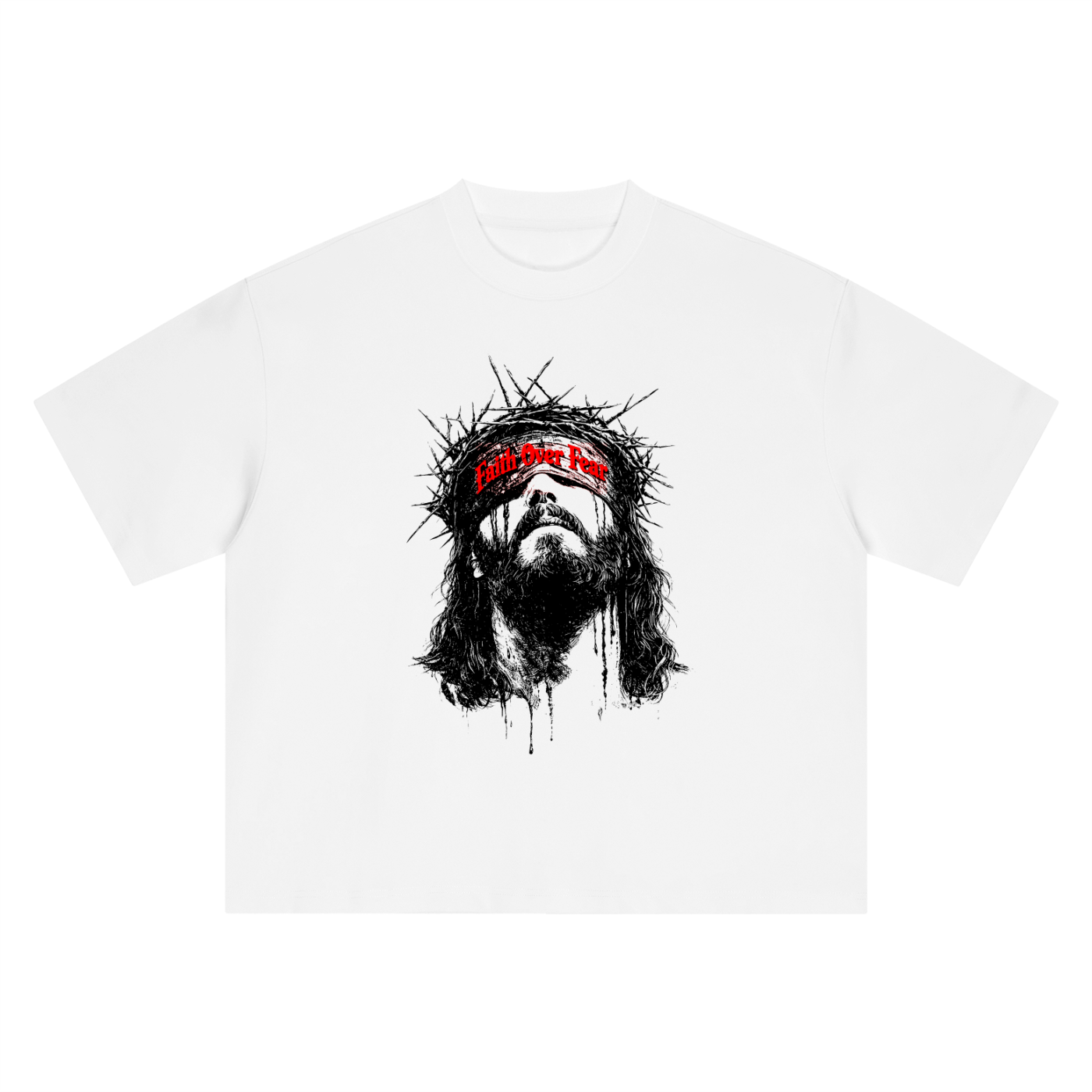 Faith over Fear White